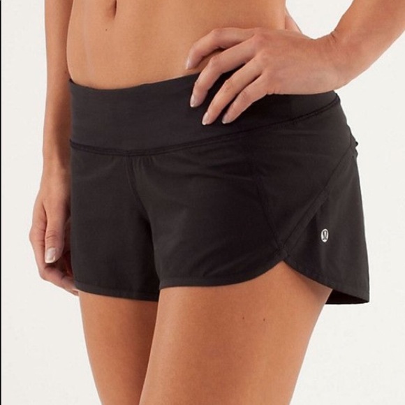 Lululemon black running shorts Clearance